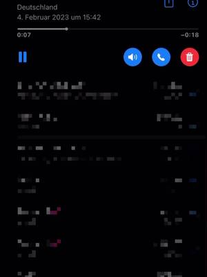 Kundin spielt ihre Mailbox-Nachricht an O2 ab